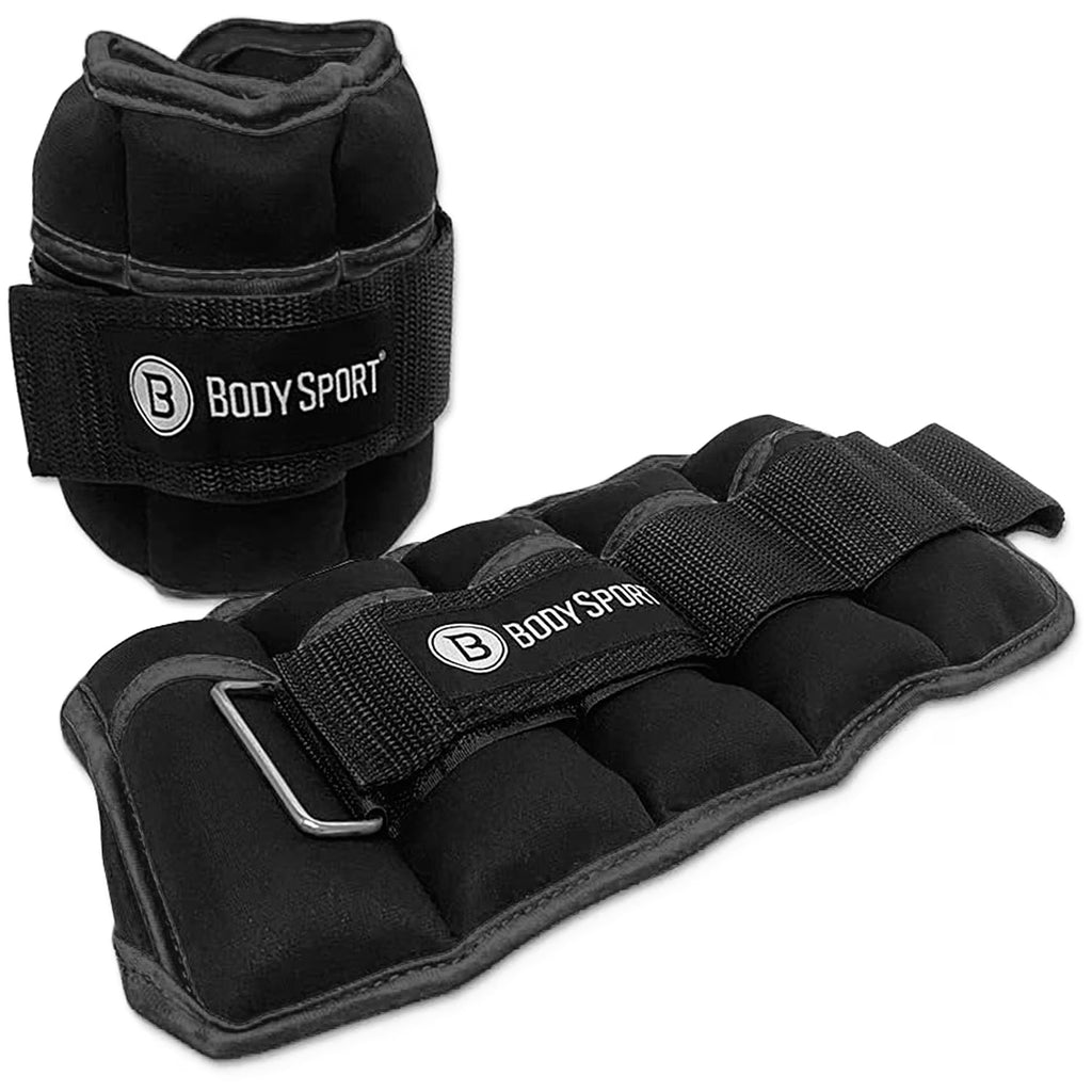 1 Libra – 5 Libras Negro/Negro Pesas Ajustables Para Tobillo Para Hombre, Mujeres Y Niños – Ayuda Para Hacer Ejercicio Para Mayor Resistencia