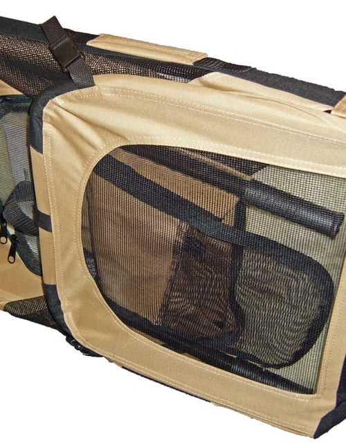 Load image into Gallery viewer, Folding Zippered 360° Vista View House Pet Crate
