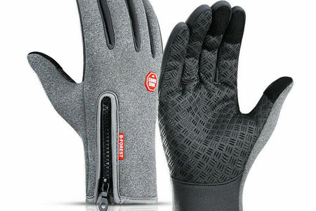 Women Men Winter Thermal Windproof Waterproof Touch Screen Warm Gloves Mittens