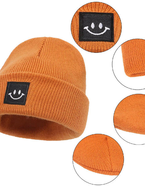 Load image into Gallery viewer, Kids Autumn Winter Hats for Newborn Crochet Beanie Toddler Boy Girl Cap Baby Photography Props Children Accessories Warmer Stuff
