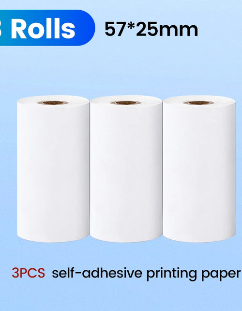 Load image into Gallery viewer, Olaf 57MM Rolls Mini Printer Thermal Paper Label Sticker Self-Adhesive Printing Paper for Mini Printer Kids Instant Print Camera
