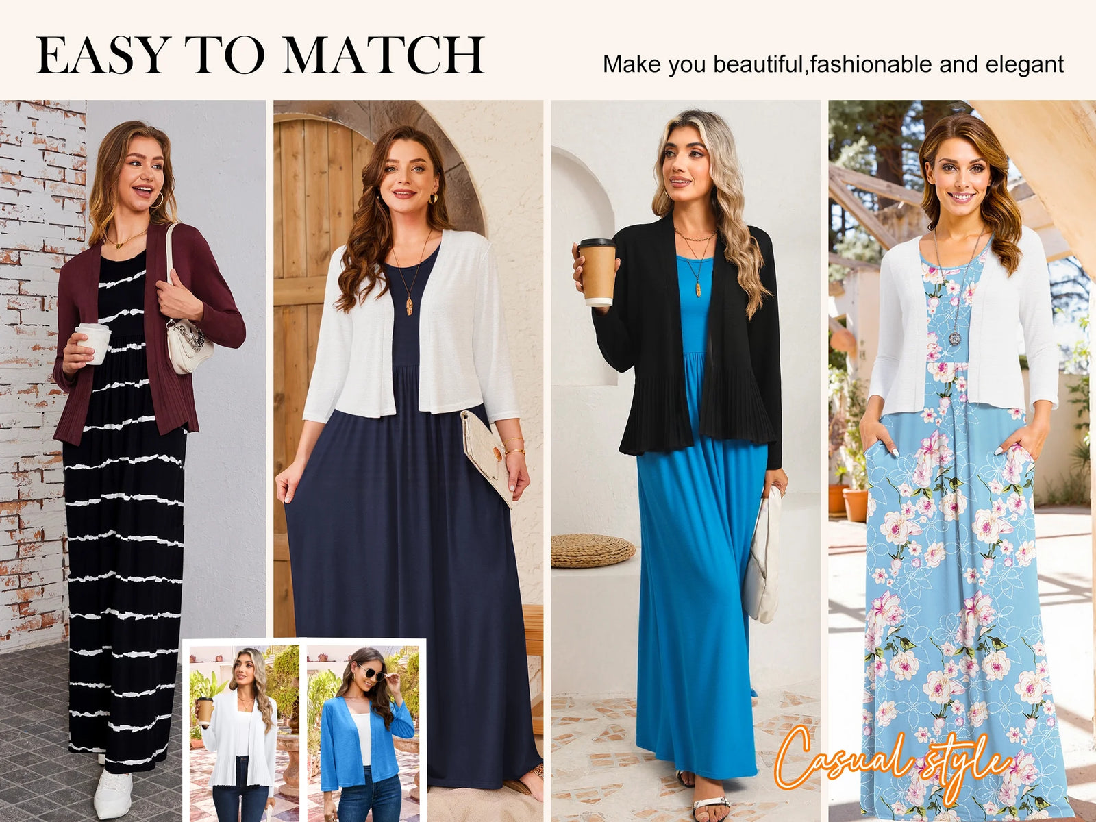 Women'S Short Sleeve Loose Plain Maxi Dresses Casual Long Dresses with Pockets,Mother'S Day,Dark Purple,Xl