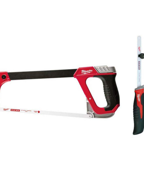 Load image into Gallery viewer, 12 In. Hack Saw with Rubber Handle with 10 In. Hack Saw
