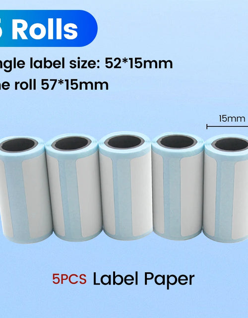 Load image into Gallery viewer, Olaf 57MM Rolls Mini Printer Thermal Paper Label Sticker Self-Adhesive Printing Paper for Mini Printer Kids Instant Print Camera
