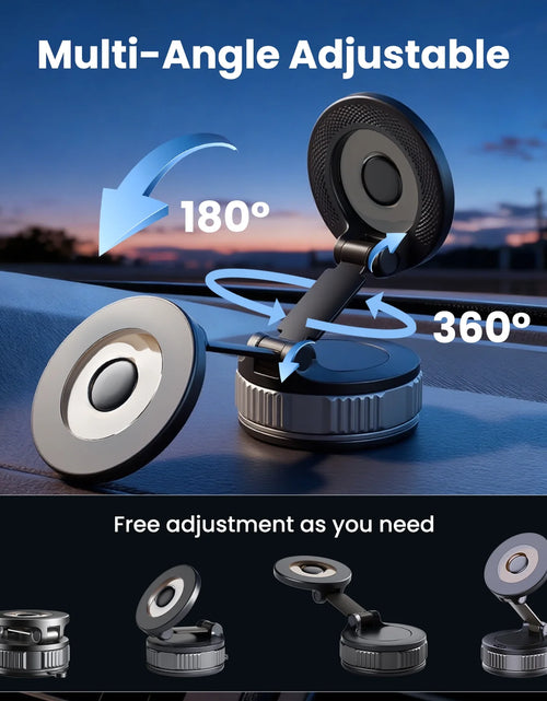 Load image into Gallery viewer, Phone Holders for Your Car -  Mag-Safe Car Mount - 360° Adjustable Phone Mount for Your Car Compatible for Iphone 17 Pro Max 16 15 14 13 12 Air Plus, Car Essentials Accessories
