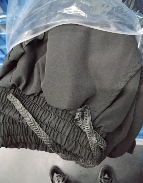 Load image into Gallery viewer, Pantalones Pantalones Largos Para Hombre Sólido 2025 Casual Múltiples Bolsillos Al Aire Libre Tipo Recto Pantalones De Fitness Pantalones Cargo Pantalones Gris
