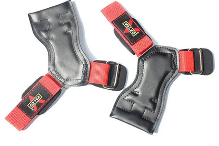 Cowhide Weight Lifting Sports Gloves Wrap Dumbbell Barbell Fitness Gym Gloves Musculation Wrist Strap Powerlifting Gym Equipment