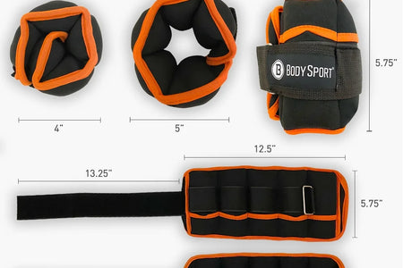 1 Libra – 5 Libras Negro/Negro Pesas Ajustables Para Tobillo Para Hombre, Mujeres Y Niños – Ayuda Para Hacer Ejercicio Para Mayor Resistencia