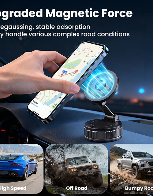 Load image into Gallery viewer, Phone Holders for Your Car -  Mag-Safe Car Mount - 360° Adjustable Phone Mount for Your Car Compatible for Iphone 17 Pro Max 16 15 14 13 12 Air Plus, Car Essentials Accessories
